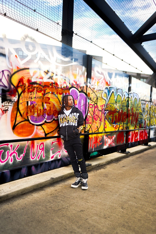 "Urban Flames" Zip Up